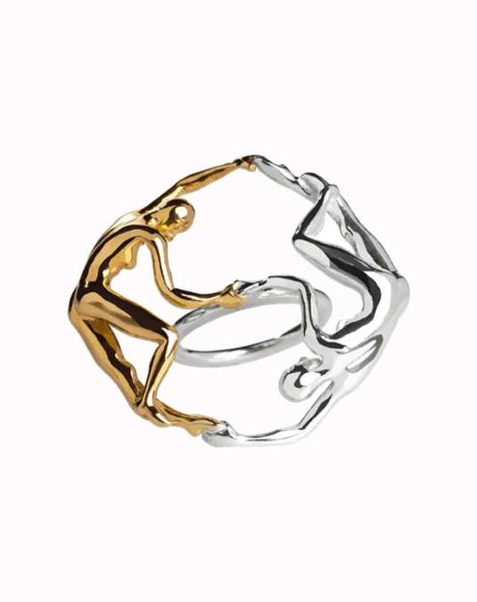Dança Ring Diamond Platium