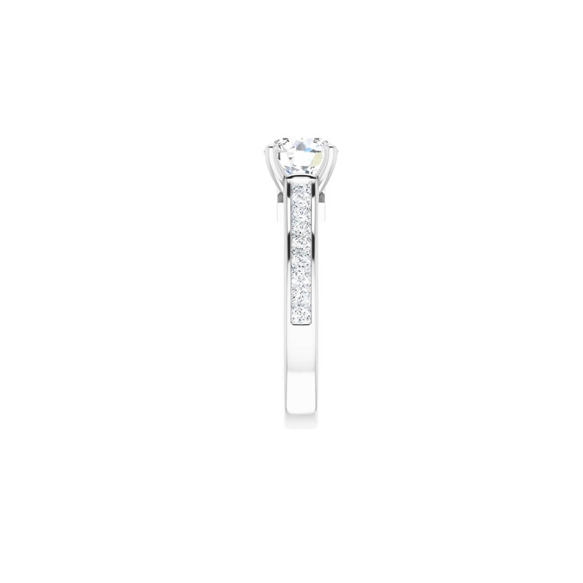 Crystal Anniversary Wedding Band - Image 3