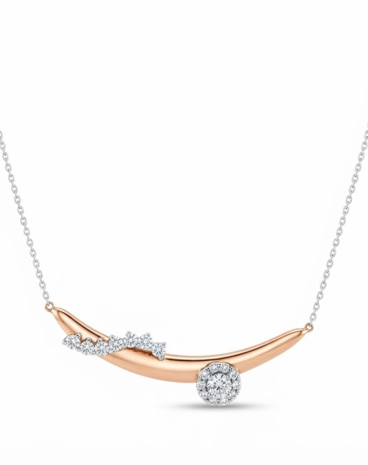 Eloria Curve Gold Lab-Grown Diamond Jewelry Set