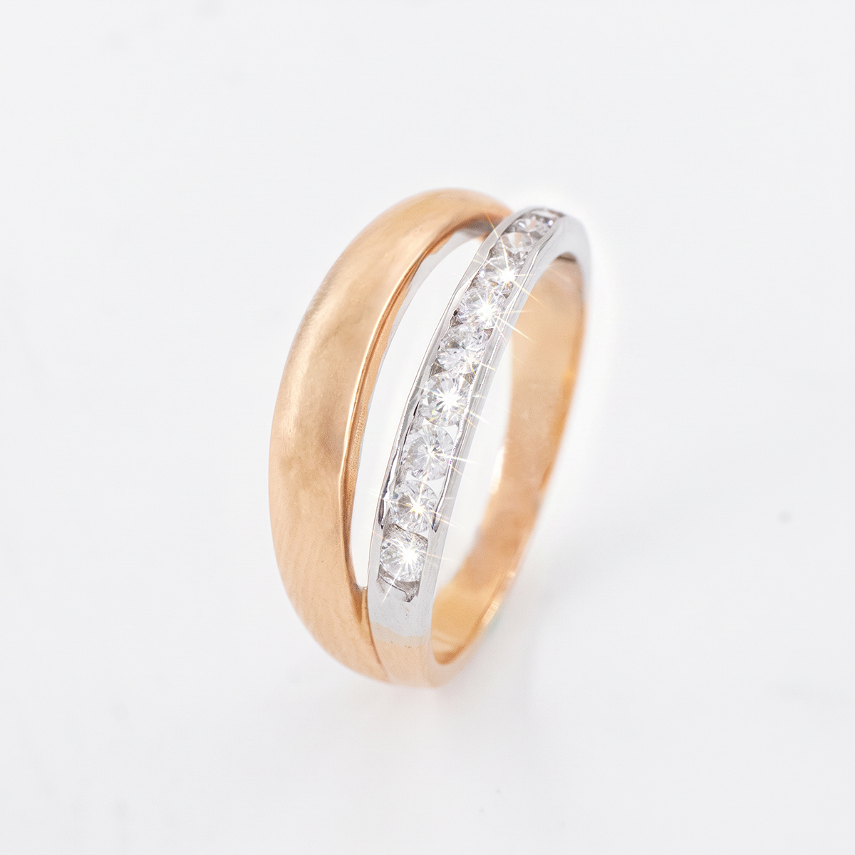 Marvelle Duo Gold Lab-Grown Diamond Jewelry Set - Image 2