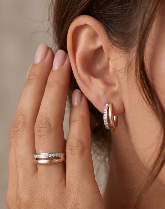Marvelle Duo Gold Lab-Grown Diamond Jewelry Set